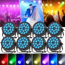 270W 18LED Par Can Light DMX RGBW Stage Lights DJ Disco Club Party Wash Lighting