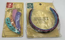 Goody Snap Tight Kiddie Barrette and Headband 7 Pieces 1987  1982