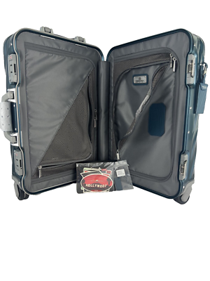 Tumi 19 Degree Aluminum International 4 Wheel Spinner Carry On