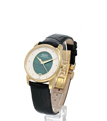 MIDO Baroncelli 33MM Wild Stone Dial Women's Watch M0352073646100 STORE DISPLAY
