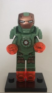 lego iron man scuba suit