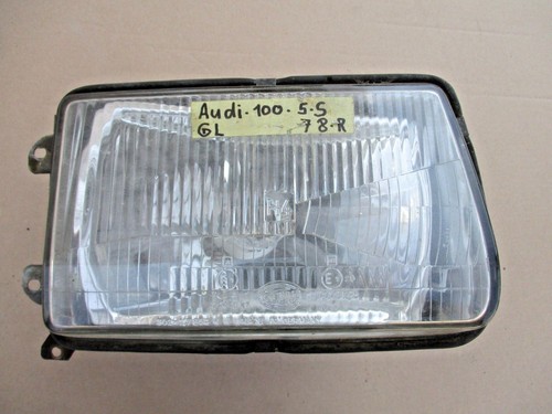 Audi 100 C2 Typ43 Scheinwerfer Frontscheinwerfer Headlight rechts H4 Hella