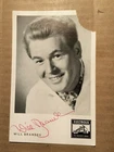 WILL BRANDES - AUTOGRAPH CARD with ORIGINAL AUTOGRAPH - Approx 14x9cm (A14)
