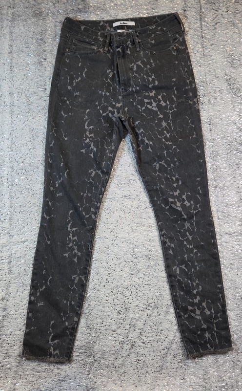 Sam Edelman High Rise The Stiletto Skinny Ankle Jeans Womens Size 28 Black Denim