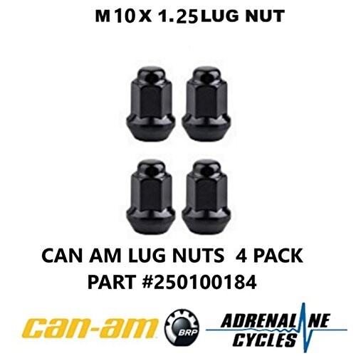 マグトラルアー Can Am Maverick Commander Defender Trail M10x1.25 Lug Nut Set Of 4