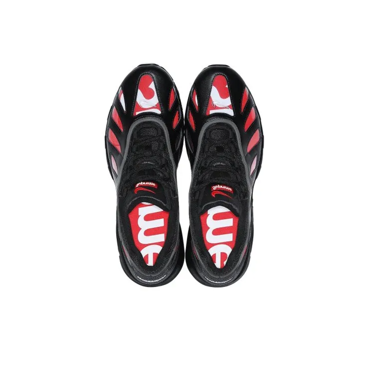 Level SS/New - Nike Supreme Air Max 96 Black Speed Red CV7652-002