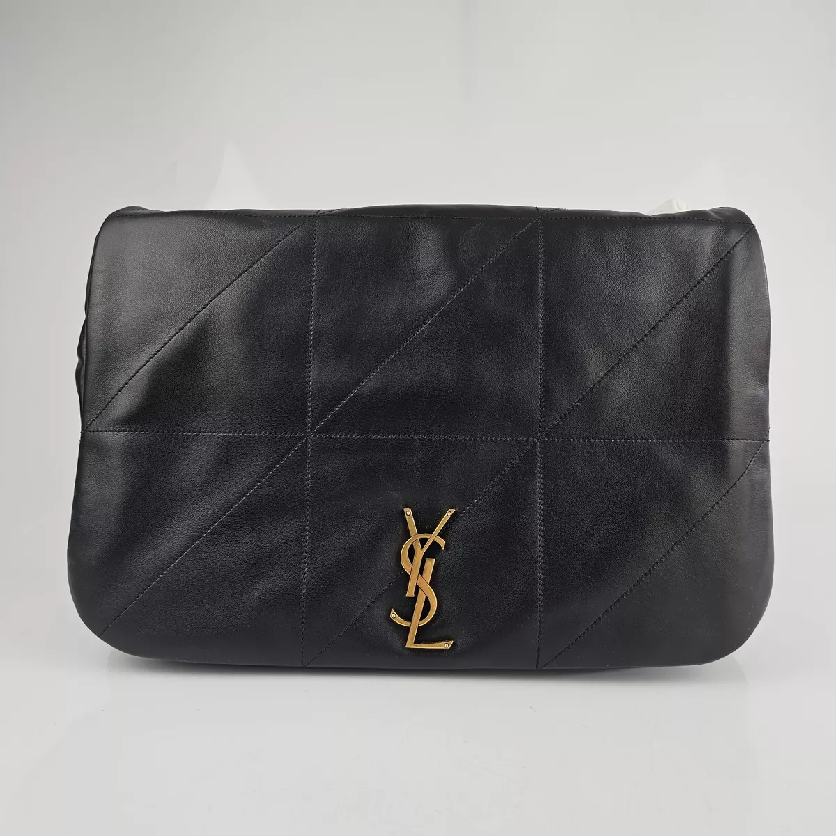 Saint Laurent Jamie 4.3 Patent Effect Shoulder Bag - Black