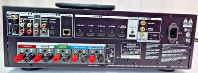 Denon AVR X1000 5.1 Channel 120 Watt Receiver for sale online | eBay