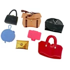 Barbie Doll Vintage 8 Purse Lot Assorted Styles Colors