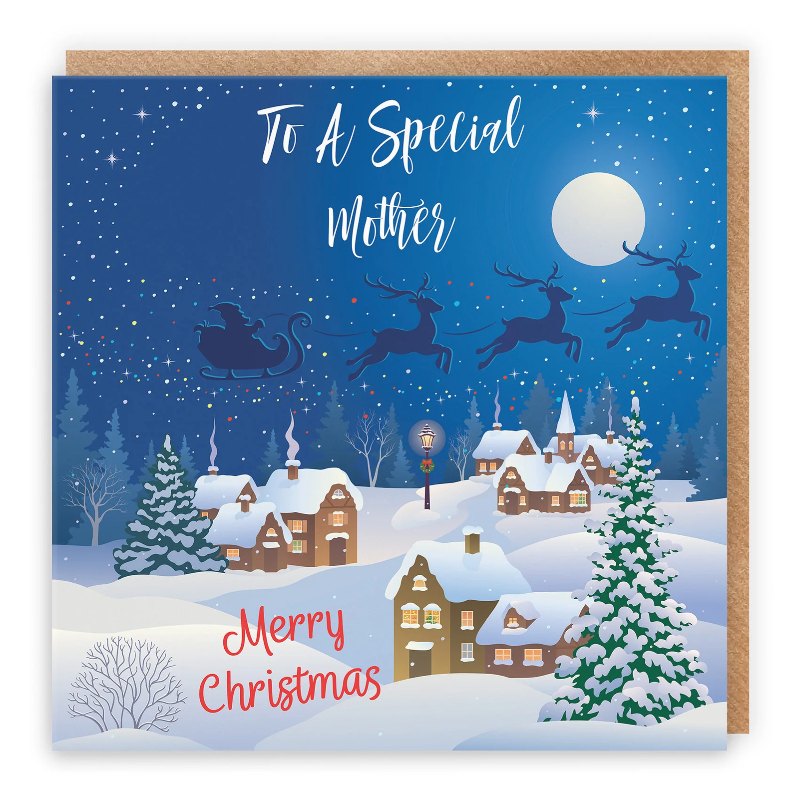 Mother Christmas Card Winter Wonderland