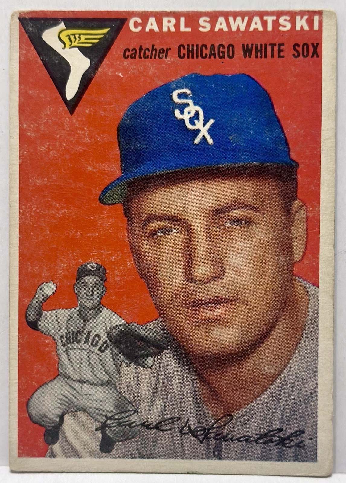 1954 Topps - Carl Sawatski #198
