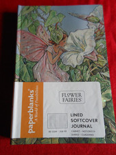 +++ PAPERBLANKS Notizbuch - Fee mit weißer Winde ; Mini Liniert +++