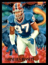 Cornelius Bennett 1994 Fleer Pro-Visions Card #8 Buffalo Bills