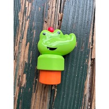 Fisher Price First Steps Jumperoo Replacement Part Green Alligator Crocodile Toy