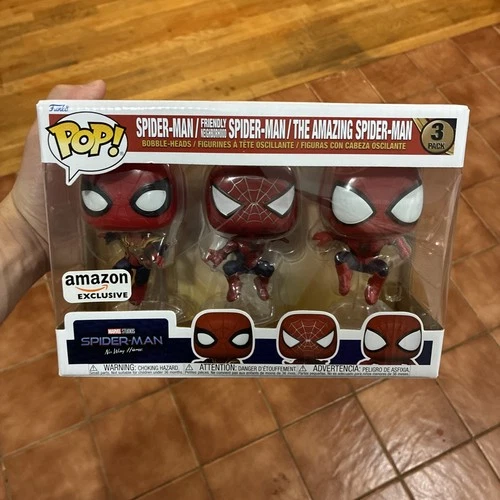 Funko Pop! Vinyl: Marvel - Spider-Man The Amazing Spider-Man - 3 Pack - Amazon