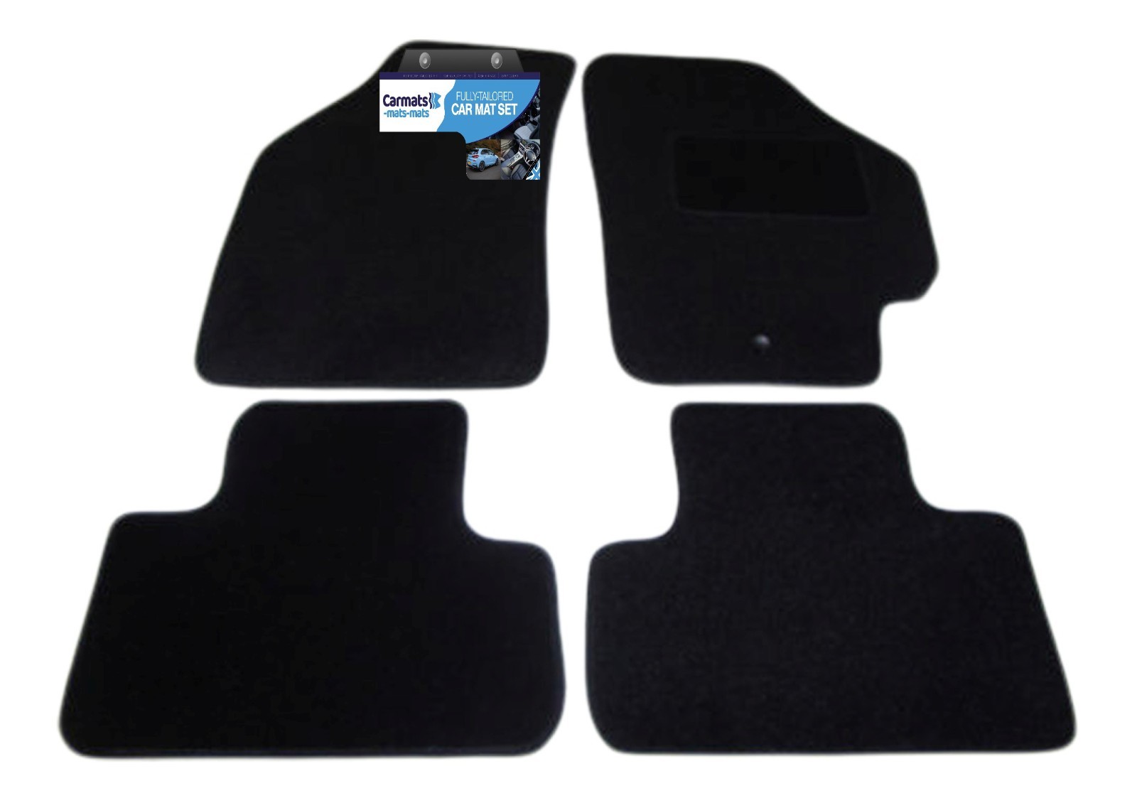 Car Mats for Fiat Punto 1999-2005 Tailored Fit Car Floor Mats in Black Carpet