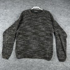 Vintage 90s L. Etienne Mens XL Chunky Crewneck Sweater USA Made Grunge Coogi Top