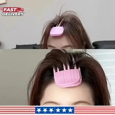 2pcs Fluffy Hair Root Clips Set Volumizing Bangs Curlers for Women Styling