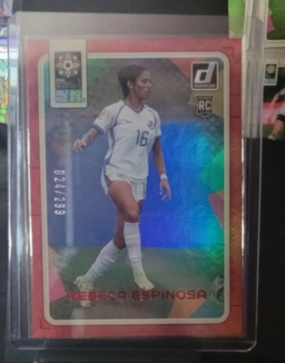2023 DONRUSS FIFA WOMENS WORLD CUP REBECA ESPINOSA RC #138 RED 024/299