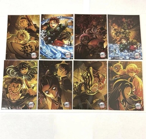 Demon Slayer Infinity Castle (2025) Paquete Sellado Juego de 8 Cartas Coleccionables NUEVO - Imagen 2 de 2