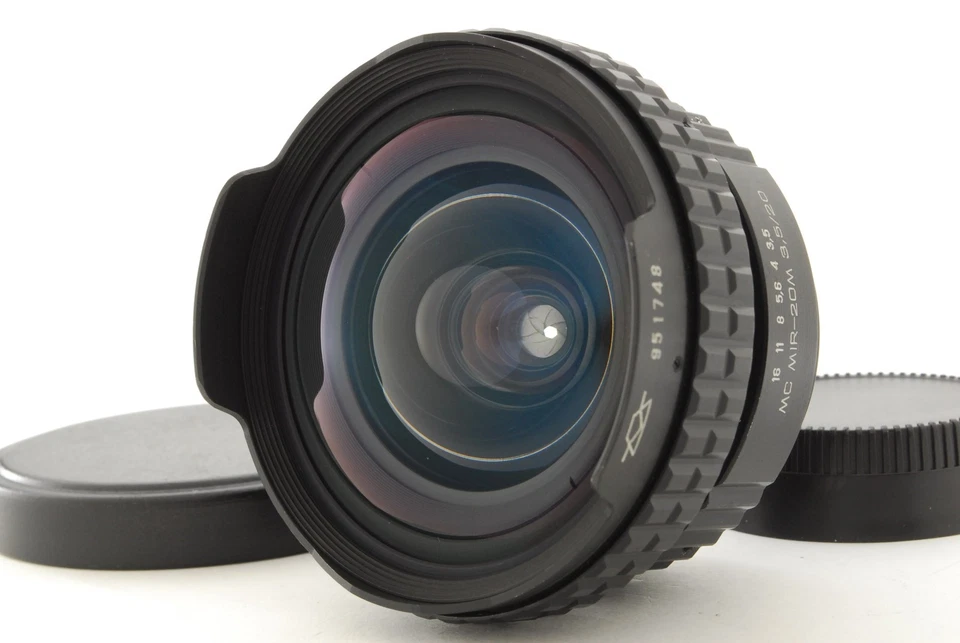 ¡Muy raro! Nikon F Mount 【COMO NUEVO】 Lente Zenit MC MIR-20M 20mm f/3.5 de Japón - Imagen 2 de 4