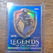 2025 Topps Chrome Legends of the Gridiron Kam Chancellor Seahawks LOG-34 104/150