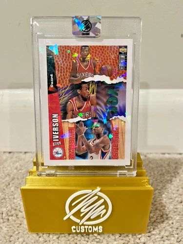 Allen Iverson “ROOKIES Series” Art Card Limited 2/10 Nicholas Mattiuzzo Signed