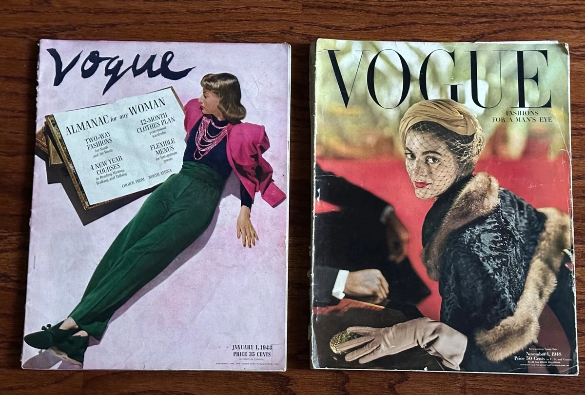 25+ Vogue Magazines 1940-1979 for sale | Updated Oct 2026