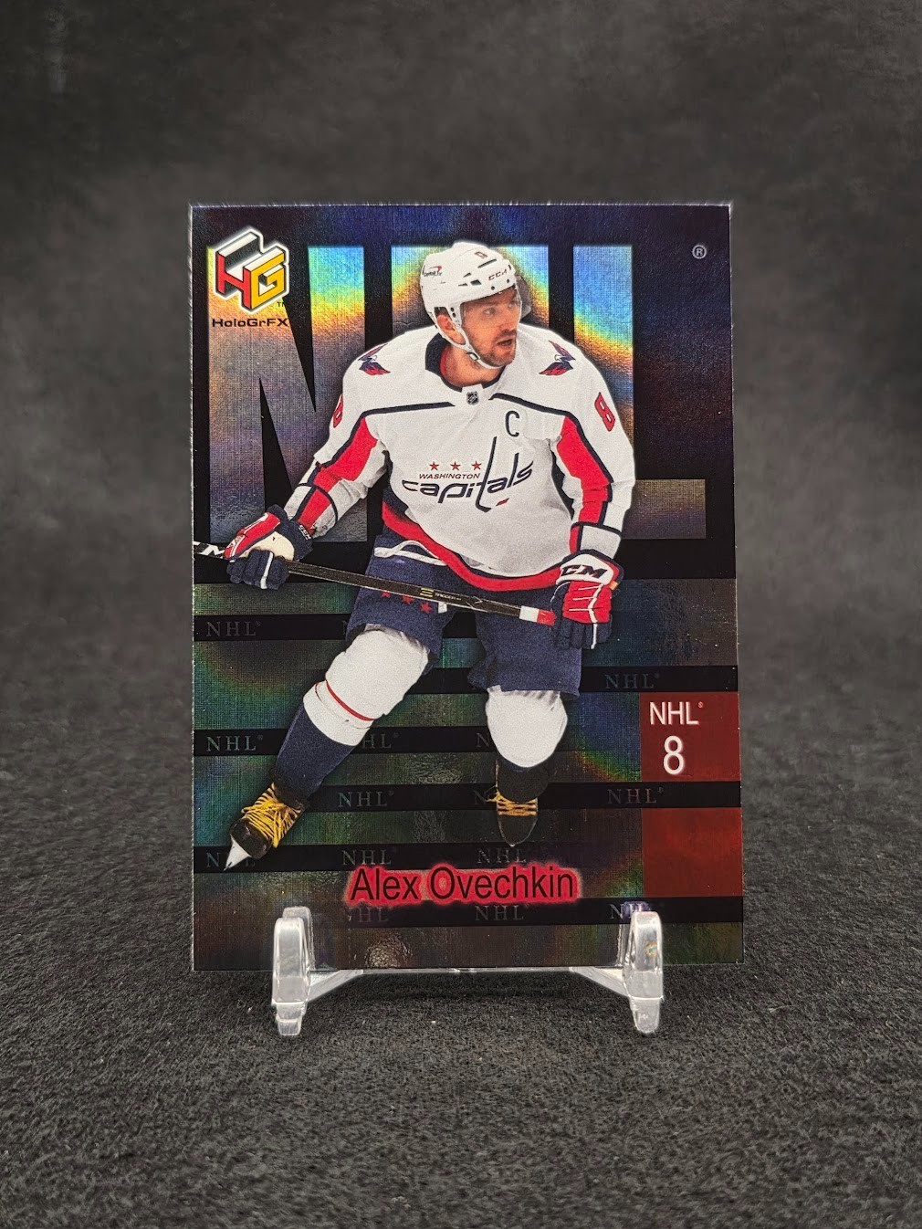 2020-21 Upper Deck Extended Series #NHL-5 Alex Ovechkin HoloGrFX NHL Washington