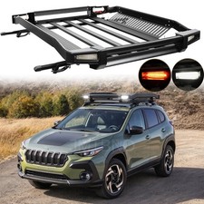 For Jeep Cherokee Trailhawk Roof Rack Cargo Carrier Basket Crossbar W Led Light For Jeep Cherokee Trailhawk Roof Rack Cargo Carrier Basket Crossbar W Led Light