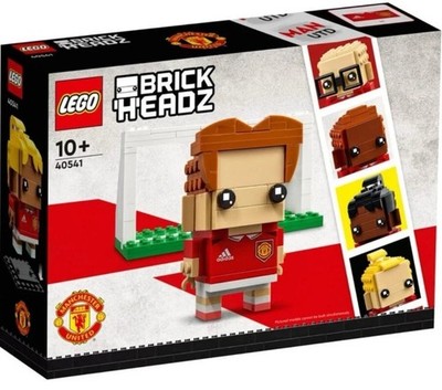 Lego 40541 BrickHeadz Manchester United Go Brick Me. New in Box. Retired