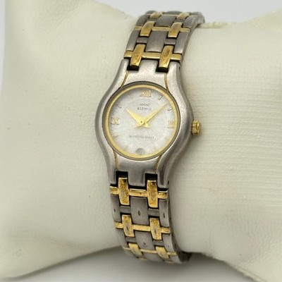 Ladies ANNE KLEIN Two-Tone Classic Quartz Bracelet Watch, 22mm, Date, 10/3851