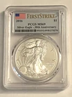 2016 Silver Eagle Dollar $1 - First Strike 30th Anniversary - PCGS MS 69