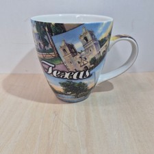 Texas Souvenir Mug Vintage Travel Photo Collage Handle Art Collectible