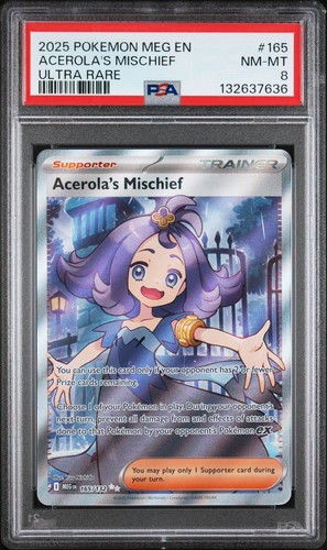 Acerola's Mischief graded PSA 8 for sale on eBay