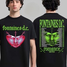 Fontaines D.C. Heart Summer 2025 Tour UK And Europe Two Sided T-shirt