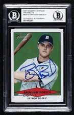 BAS 2007 Bowman Heritage Prospects Brennan Boesch #BHP37 BGS Authentic Auto ow6
