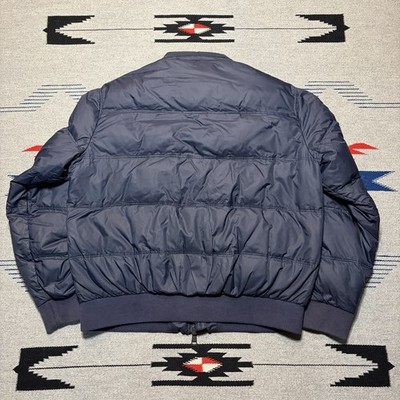 ジャケット・アウター BURBERRY BRIT Burberry Brit Zip Up Puffer Down Jacket Men's Size XL Navy Blue | eBay