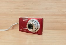 Kodak EasyShare M380 / Red Digital Camera / 10.2MP / 5x Zoom / Vintage Digicam
