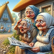 5D Diamond Painting Kits for Adults Beginner,DIY Grandma Diamond Art Kits for Ad