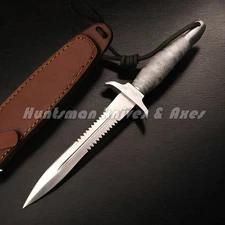 One of a Kind of Gerber MK-II Serrated with Fuller & Checkered Aluminium Handle