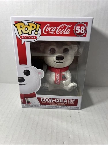 Funko Pop! Ad Icons #58 Coca-Cola Polar Bear With Protector
