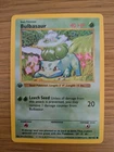 Pokemon Bulbasaur 1st Edition Base Set Shadowless Card 44/102