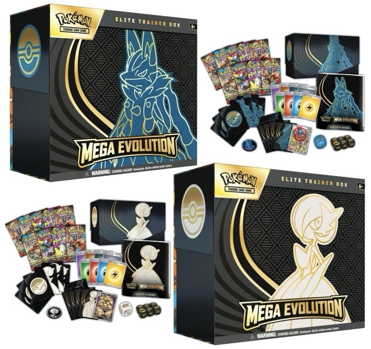 Pokemon Mega Evolution (Gardevoir & Lucario) Elite Trainer Box ETB