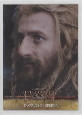 2015 Cryptozoic The Hobbit: Desolation of Smaug Silver Foil Dwarves Erebor 5d7