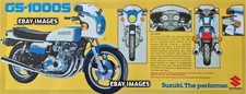 SUZUKI 1980 GS1000S SALES ADVERT