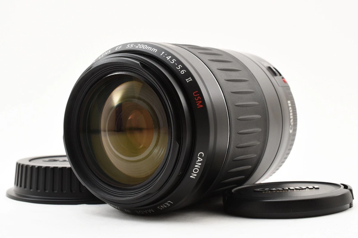 Canon 55-200mm f/4.5-5.6 Camera Lenses for sale | eBay