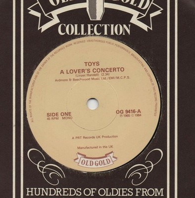 The Toys / Norma Tanega - A Lover's Concerto / Walking My Cat Named Dog (7'', ...