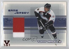 2000-01 ITG Be A Player Memorabilia Game Jerseys Vault Ruby 1/1 Tony Amonte 0c3