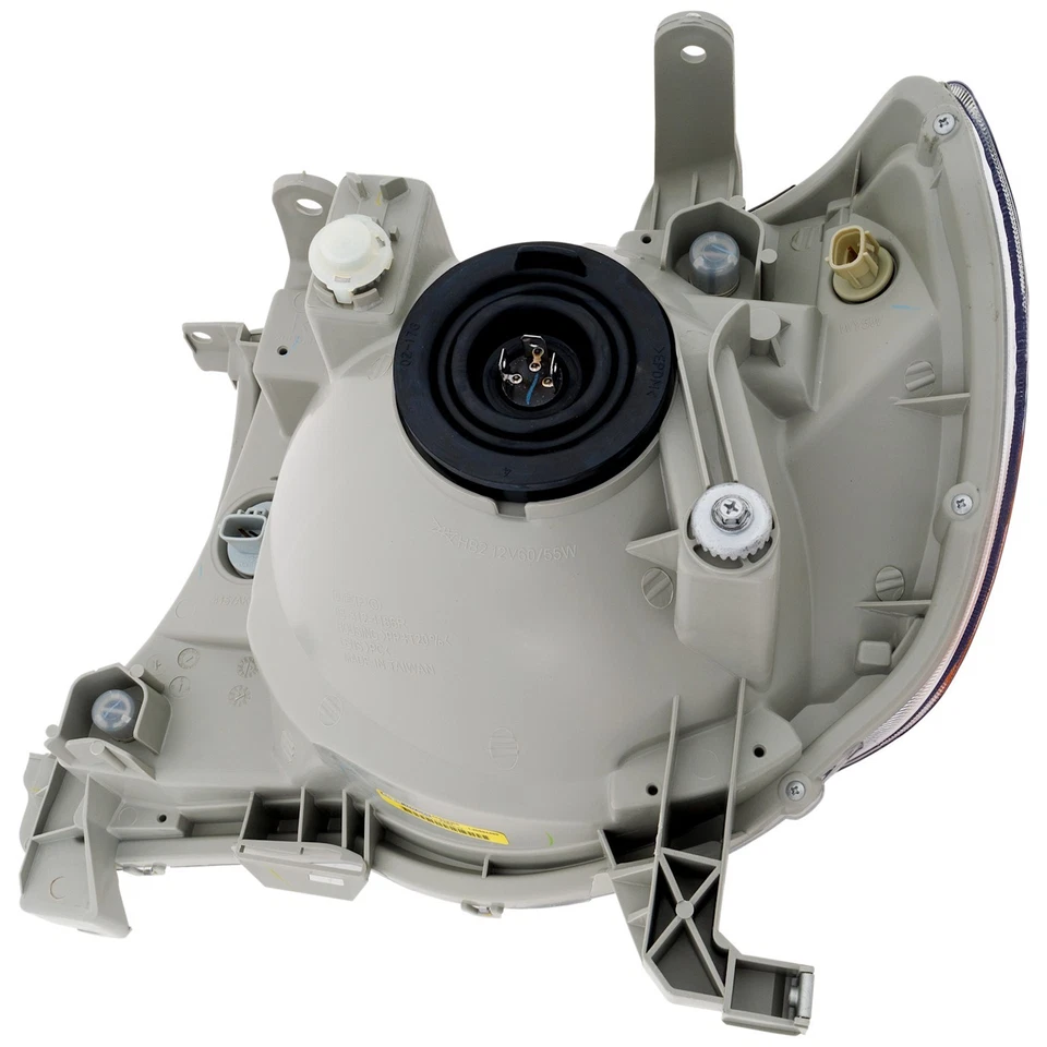 Headlight For 2005-2011 Toyota Tacoma RH Kit w Bulb w/ Fender w Antenna Hole RWD - Image 3 of 4